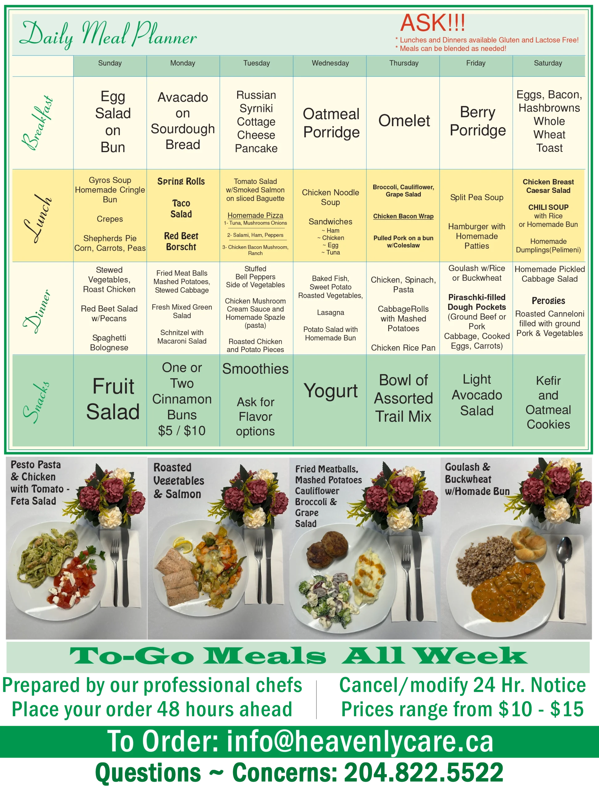 Daily Meal Planner 2